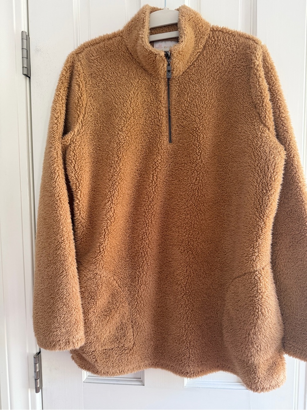 Belle by Kim Gravel QVC quarter zip fleece Size S